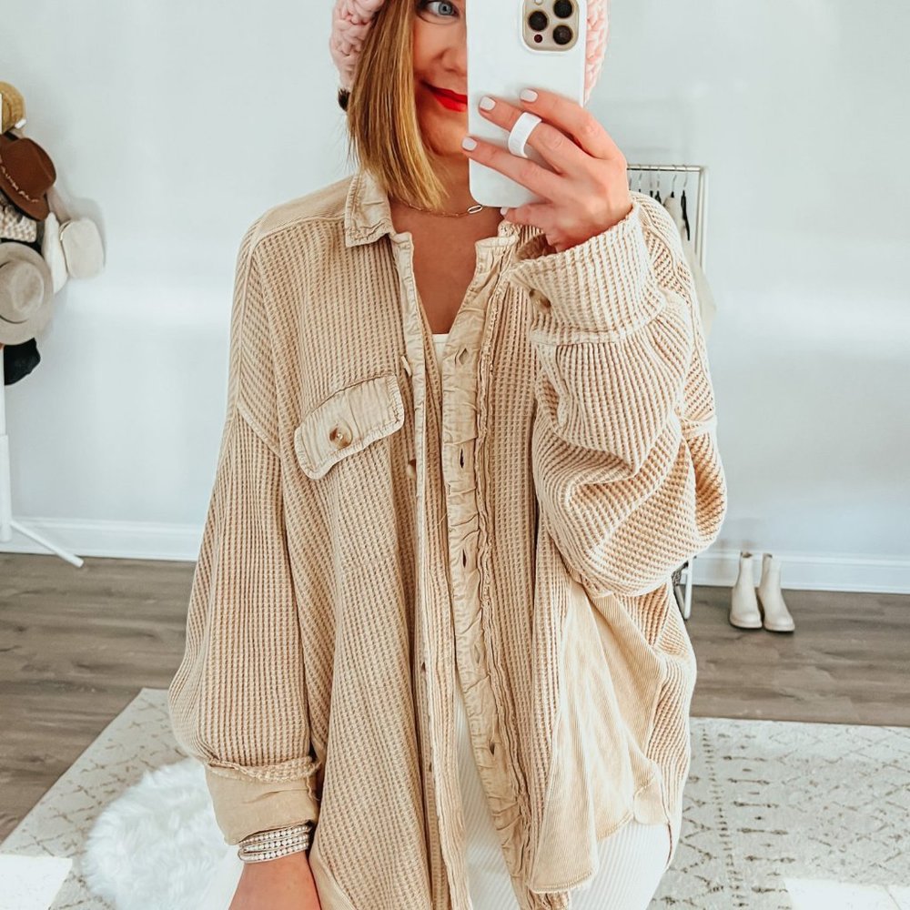FP One Scout Jacket in Sand